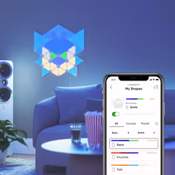 Nanoleaf Sonic Limited Edition Starter Kit éclairage d'ambiance 42 W LED Blanc