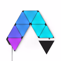 Nanoleaf NL47-0102TW-9PK, Panneau intelligent, Wi-Fi, Noir, 9 pièce(s)