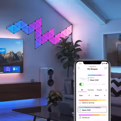 Nanoleaf NL47-0101TW-3PK éclairage intelligent Panneau intelligent Wi-Fi