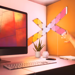 Nanoleaf Shapes Mini Triangles Starter Kit Triangle Secteur - Vue supplémentaire 9