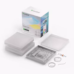 Nanoleaf NF083K02-3SL, Éclairage de plafond intelligent, Wi-Fi, Blanc, 2700 K, 6500 K, IP20