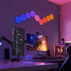 Nanoleaf NL42-0102HX-9PK éclairage intelligent Panneau intelligent Wi-Fi