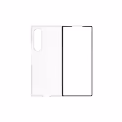 Samsung Coque transparente pour Galaxy Z Fold6, Housse, Samsung, Galaxy Z Fold 6, 19,3 cm (7.6"), Transparent