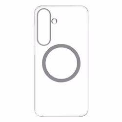 Samsung Coque Transparente magnétique pour Galaxy S25+