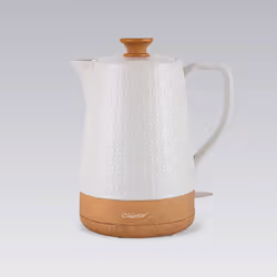 Maestro MR-076 bouilloire 1,8 L 1800 W Blanc, Bois - Vue supplémentaire 3
