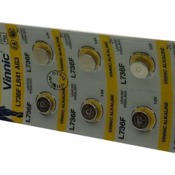 Pack de 10 Vinnic L736F / LR41 / AG3 1.5V ALKALINE