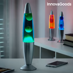 InnovaGoods Magla lampe de table 25 W G Vert, Argent, Transparent