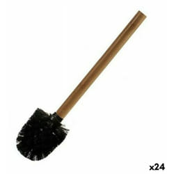 Berilo - Brosse de toilette en bambou brun noir (8 x 35,5 x 8 cm) (24 pcs.)