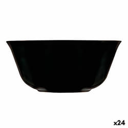 Luminarc Bol Carine Noir Polyvalents verre (12 cm) (24 Unités)