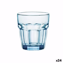 Verre - Bormioli Rocco - Rock Bar - 270 ml - Bleu - 24 Unités