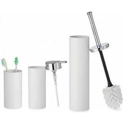 Ensemble de salle de bain - BERILO - Multicolore - 35 x 35 x 35 cm - Accessoires de salle de bain
