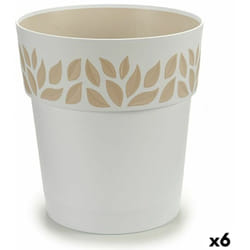 Stefanplast - Pot d'arrosage cloe white plastic 25 x 25 x 25 cm (6 pièces)
