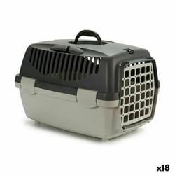 Stefanplast Cage de Transport Anthracite Gris clair Plastique 33 x 30 x 47 cm (18 Unités)