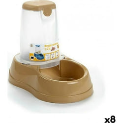 Stefanplast Mangeoire pour chiens Beige Plastique 1,5 L 18,5 x 22,5 x 29 cm (8 Unités)