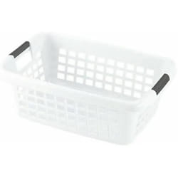 Panier à linge Avec des poignées Blanc 70 L (6 Unités)