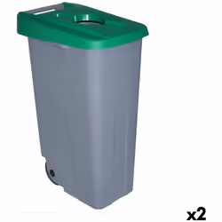Si vous voulez donner à votre intérieur un air de d'originalité, avec Poubelle de à roulettes Denox 110 L Vert 58 x 41 x 89 c ...