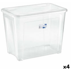 Boîte de rangement de avec couvercle combi Tontarelli 8035655000ean 67 l 59 x 39 x 46 cm (4 pièces)