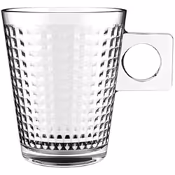 Ensemble de tasses à café Lima panal 80 ml (3 Pièces) (24 Unités)
