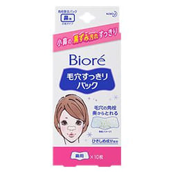 Biore 4901301200211 nettoyant pour le visage Bande de nettoyage Unisexe