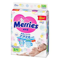 Merries 4901301230812 couche jetable Garçon/Fille 82 pièce(s)