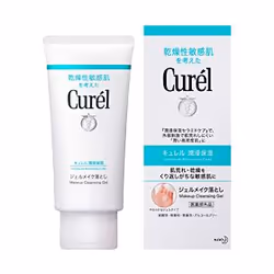 Curel 4901301236203, Gel démaquillant, Femmes, Peau sèche, Peau sensible, Nettoyant, 130 g, Tube