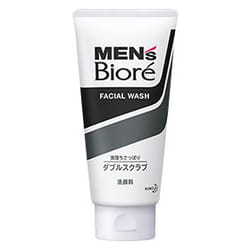 Biore 4901301257666 nettoyant pour le visage Gommage nettoyant 130 g Hommes