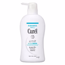 Curel Shampoo, 420 ml, Shampoing, Unisexe, Anti-pelliculaire, Anti-démangeaisons, Protection, Flacon pompe, Céramide