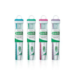 G.U.M 4901616212268 brosse à dents Ensemble de brosses à dents Couleurs assorties Adulte