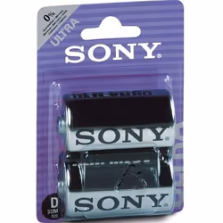 Sony Zinc Carbon battery SUM1NUB2, Batterie à usage unique, 1,5 V, 2 pièce(s), D / R20