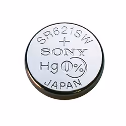 Sony SR621SWN-PB, Batterie à usage unique, Argent-Oxide (S), 1,55 V, 23 mAh