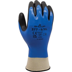 Showa - 377 Gant travail maille sans couture nylon nitrile à usage général 7/M