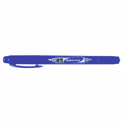 Tombow MONO twin, Multicolore, 1 couleurs, Bleu, Marqueur et feutres à pointe pinceau, 0,8 mm, 0,4 mm