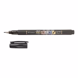 Tombow Fudenosuke, Noir, Noir, Rond, Encre à base d'eau, 1 pièce(s)