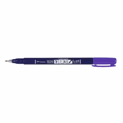 Tombow Fudenosuke, Violet, Bleu, Violet, Rond, Encre à base d'eau, Pointe du marqueur, 1 pièce(s)