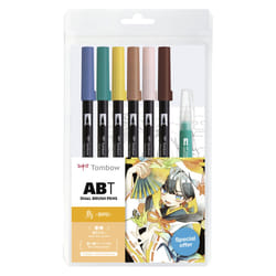 Tombow ABT Dual Brush Pen Watercolor Manga Set Bird
