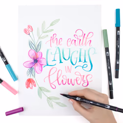 Tombow ABT-515 stylo-feutre Fin Bleu clair 1 pièce(s)