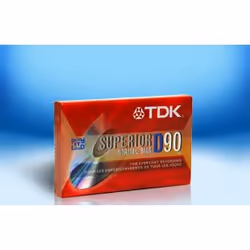 TDK D90 Tape Audio Cassettes