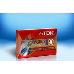 TDK D90 Tape Audio Cassettes 90 min