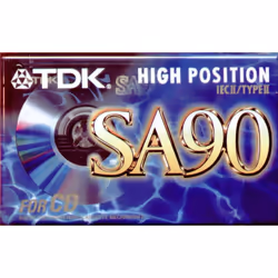 TDK SA-90, 90 min, 1 pièce(s)