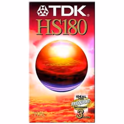 TDK E-180HS, 180 min, 1 pièce(s)