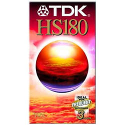 TDK E-180HS Cassette à bande magnétique Cassette vidéo 180 min 1 pièce(s)