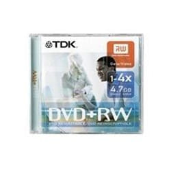 TDK 10 x DVD+RW 4.7GB 4,7 Go 10 pièce(s)
