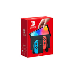 Nintendo Switch OLED console de jeux portables 17,8 cm (7") 64Go Écran tactile Wifi Bleu, Rouge