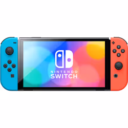 Nintendo Switch OLED console de jeux portables 17,8 cm (7") 64Go Écran tactile Wifi Bleu, Rouge