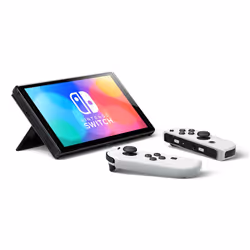 Nintendo Switch OLED console de jeux portables 17,8 cm (7") 64Go Écran tactile Wifi Blanc