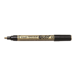 Pilot Super Color marqueur indélébile Pointe ogive Or