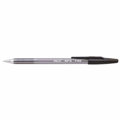 Pilot BP-S, Clip, Stylo à bille, Rechargeable, Noir, 12 pièce(s), Fin