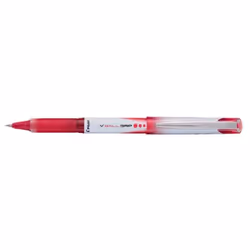 Pilot V-ball, Stylo à bille, Gris, Rouge, 0,3 mm, Moyen, Ambidextre, CE