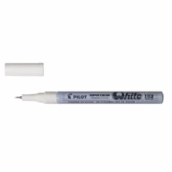 Pilot SC-EF, Blanc, Blanc, Extra-fin, Rond, 0,5 mm, 1 mm