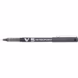 Pilot Hi-Tecpoint V5, Clip, Stylo à bille, Noir, 1 pièce(s)